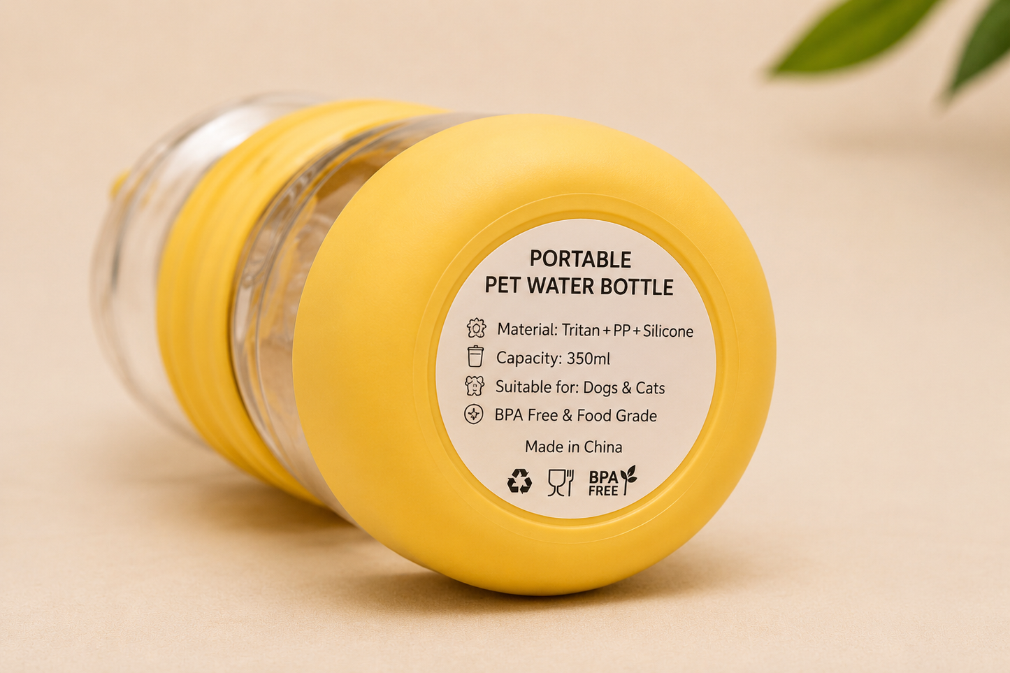 PORTABLE PET WATER BOTTLE