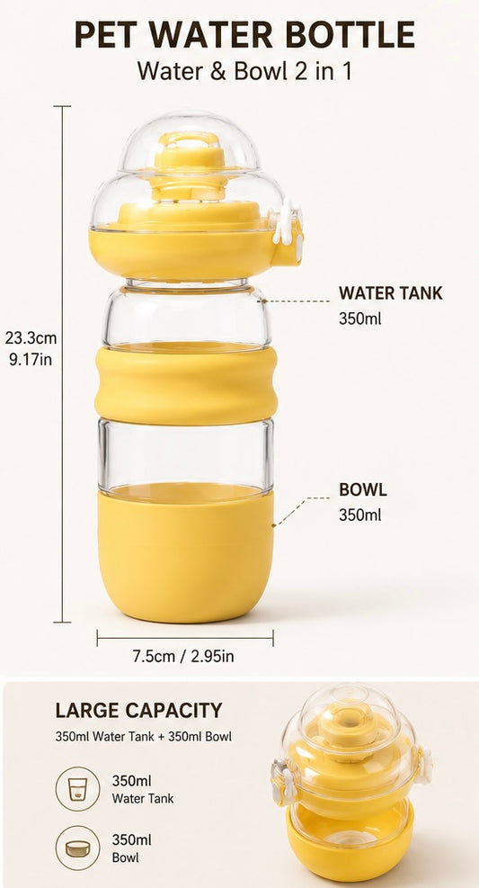 PORTABLE PET WATER BOTTLE