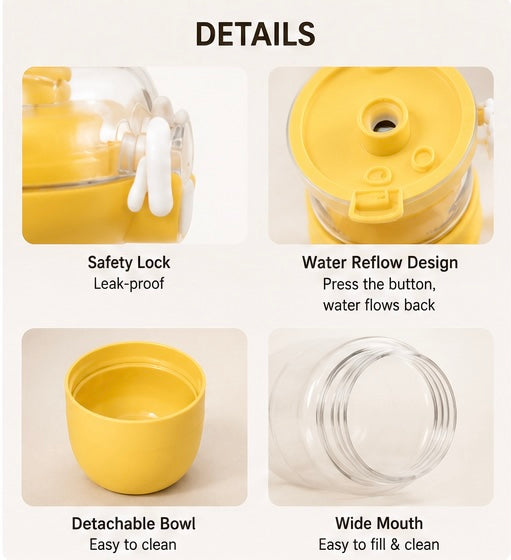 PORTABLE PET WATER BOTTLE